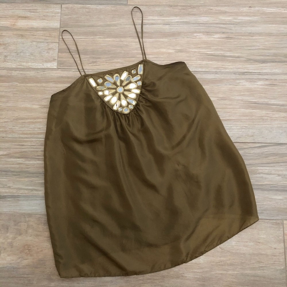 Milly 100% Silk Top Size 4 - Picture 2 of 7